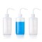 3-Pack Plastic Squeeze Bottles, Squirt Container with Angle Bent Tip, 16 oz